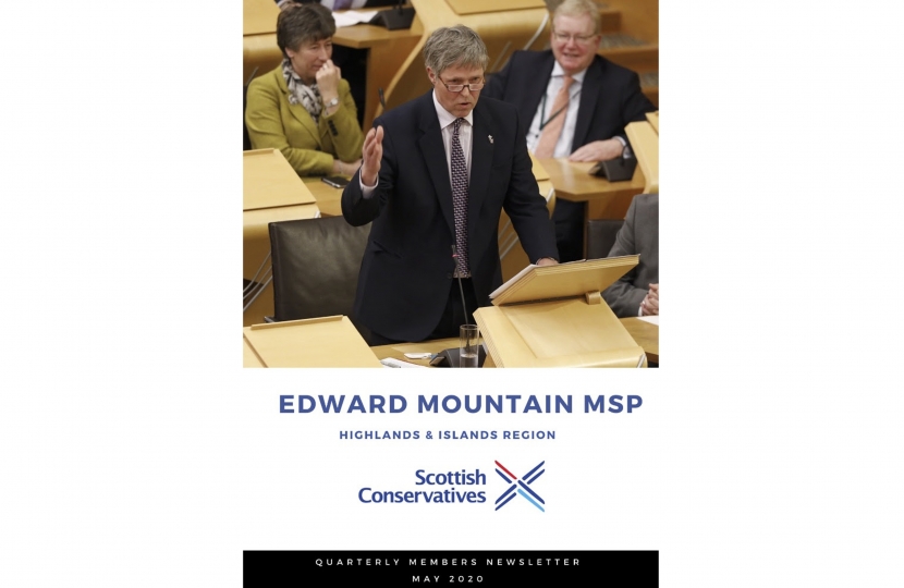 Edward Mountain MSP May 2020 Newsletter 1